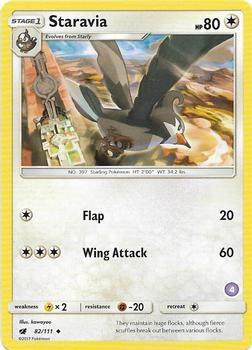 Staravia 4 82/111 (SM Trainer Kit: Alolan Sandslash & Alolan Ninetales)  | Good Games Adelaide SA