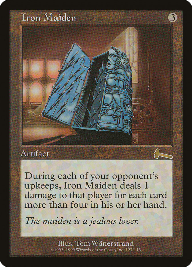 Iron Maiden 127 (Urza's Legacy)  | Good Games Adelaide SA