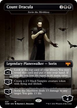 Count Dracula Sorin the Mirthless 337 (Innistrad: Crimson Vow)  - Foil | Good Games Adelaide SA