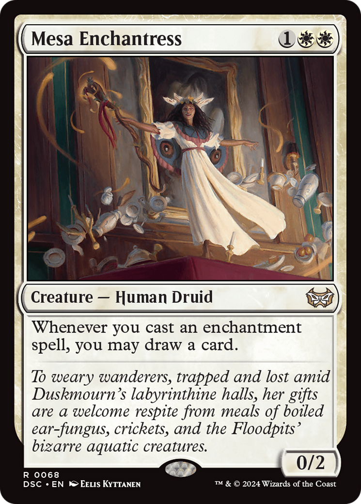 Mesa Enchantress [Duskmourn: House of Horror Commander] | Good Games Adelaide SA
