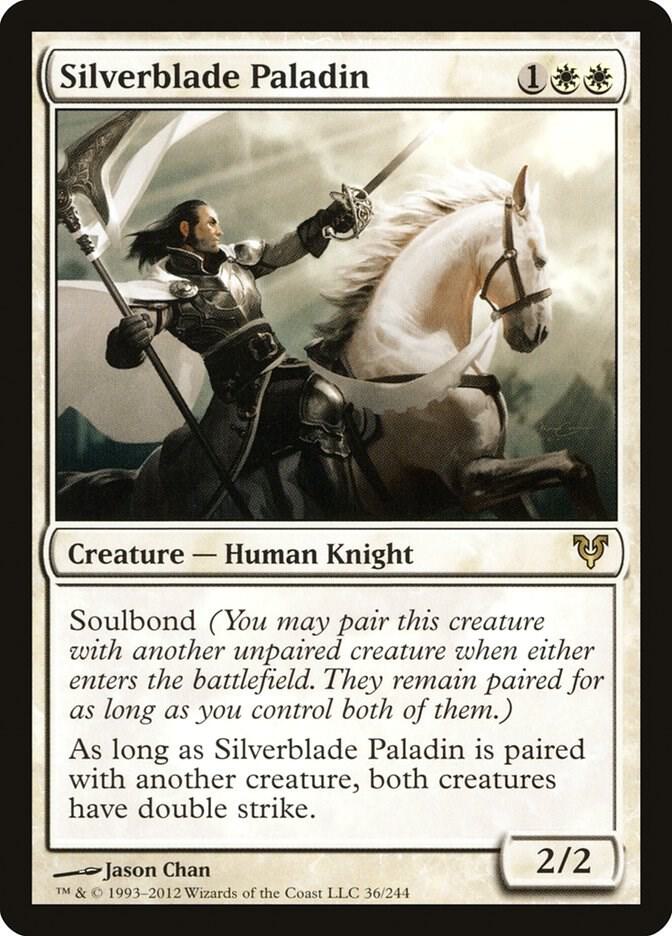 Silverblade Paladin 36 (Avacyn Restored)  - Foil | Good Games Adelaide SA