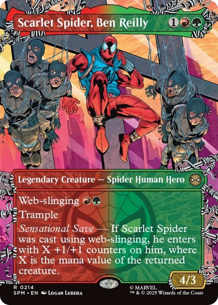 Scarlet Spider, Ben Reilly (Borderless) [Marvel's Spider-Man] | Good Games Adelaide SA