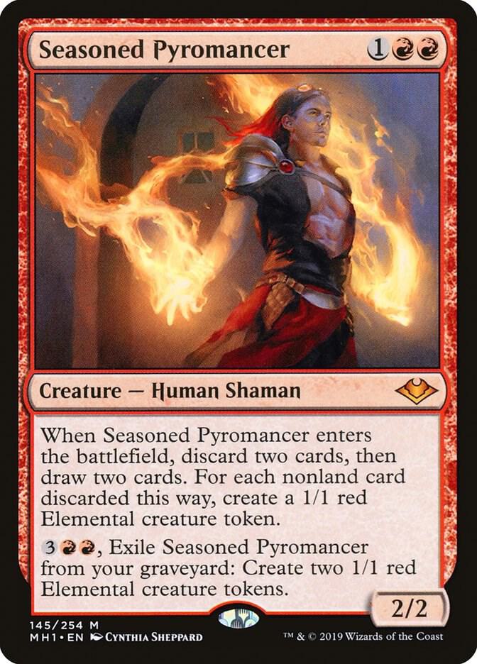Seasoned Pyromancer 145 (Modern Horizons)  - Foil | Good Games Adelaide SA