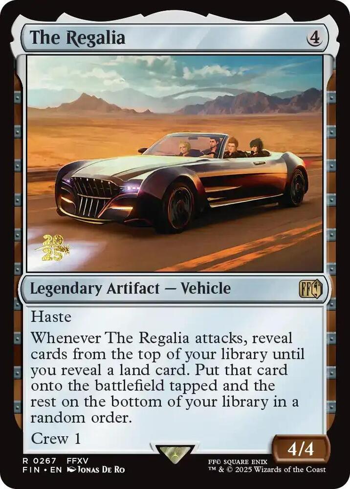 The Regalia 267 (Prerelease Cards)  - Foil | Good Games Adelaide SA