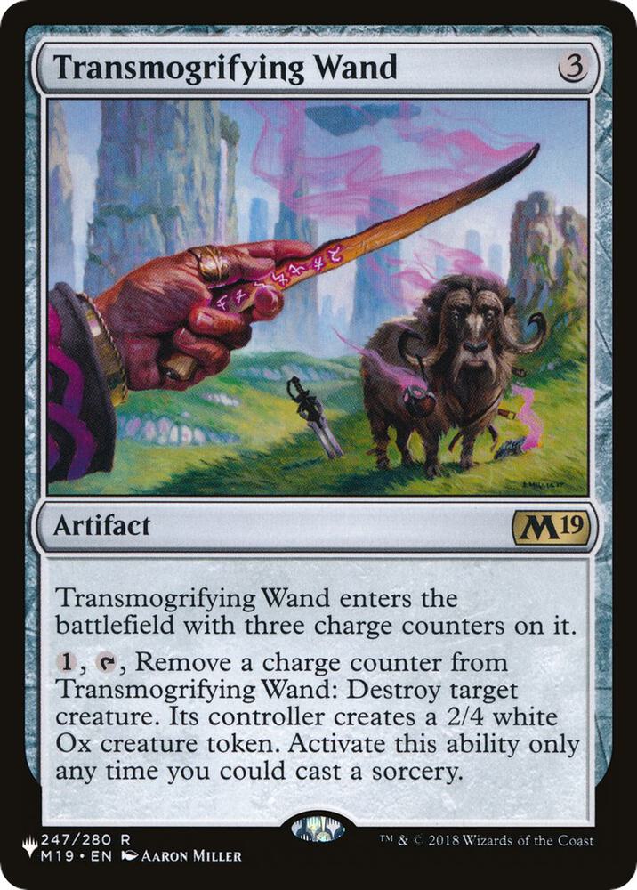 Transmogrifying Wand 247/280 (The List Reprints)  | Good Games Adelaide SA