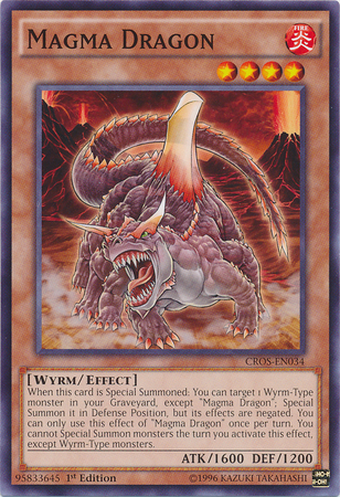 Magma Dragon [CROS-EN034] Common | Good Games Adelaide SA