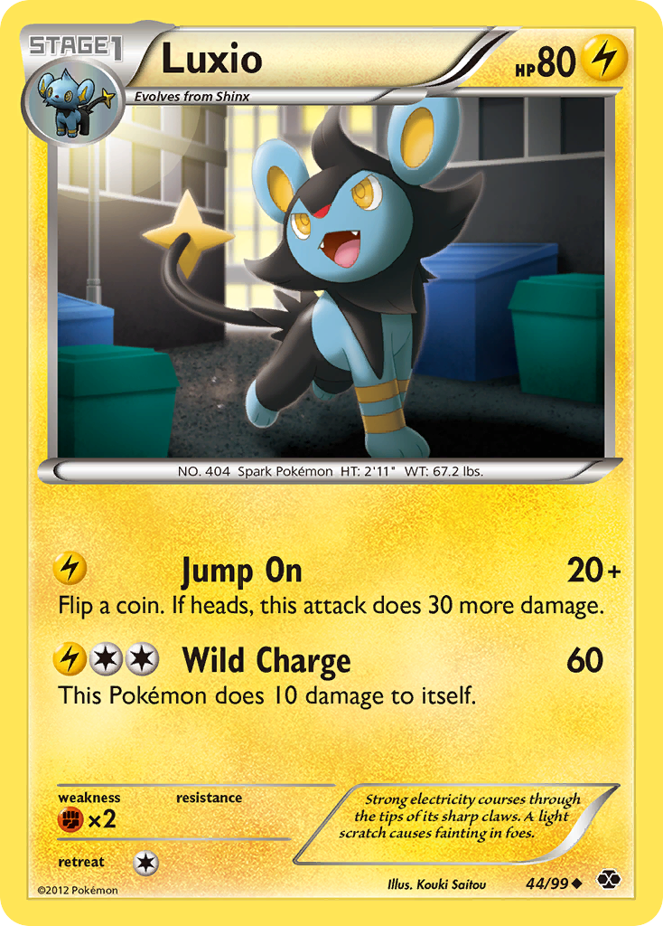Luxio (44/99) [Black & White: Next Destinies] | Good Games Adelaide SA