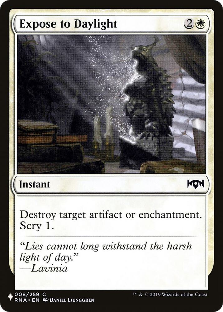 Expose to Daylight 008/259 (The List Reprints)  | Good Games Adelaide SA