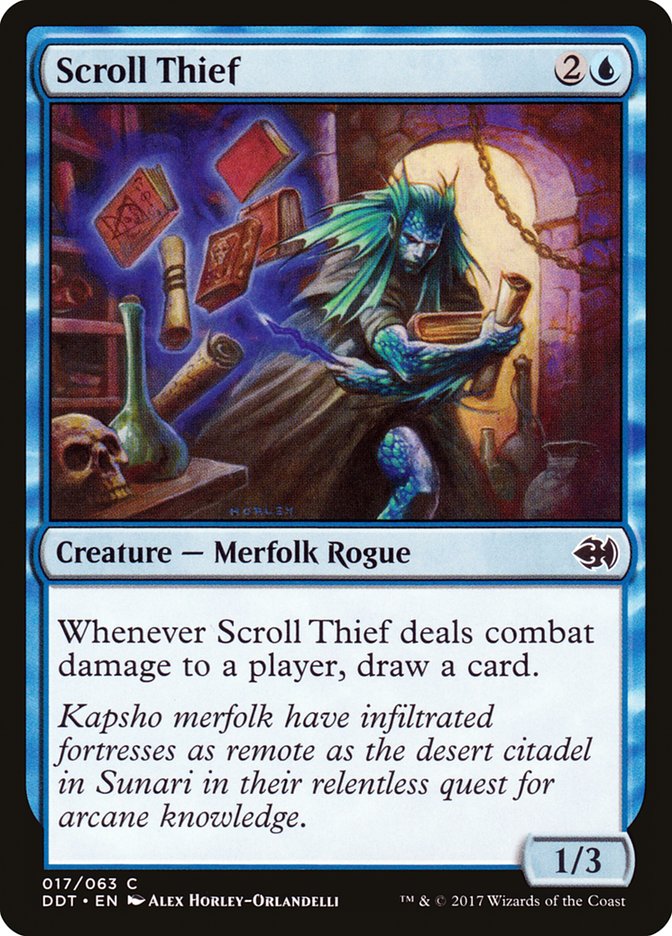 Scroll Thief 17 (Duel Decks: Merfolk vs. Goblins)  | Good Games Adelaide SA