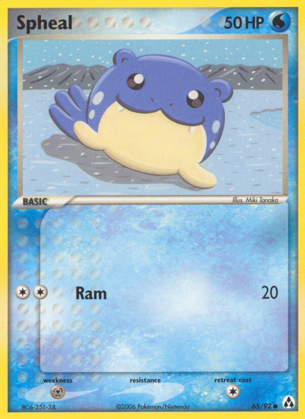 Spheal (65/92) [EX: Legend Maker] | Good Games Adelaide SA