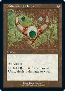 Talisman of Unity Retro Frame 1056 (Secret Lair Drop Series)  | Good Games Adelaide SA