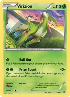 Virizion 12 98 012/098 (Deck Exclusives)  | Good Games Adelaide SA