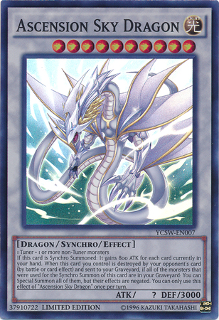 Ascension Sky Dragon [YCSW-EN007] Super Rare | Good Games Adelaide SA