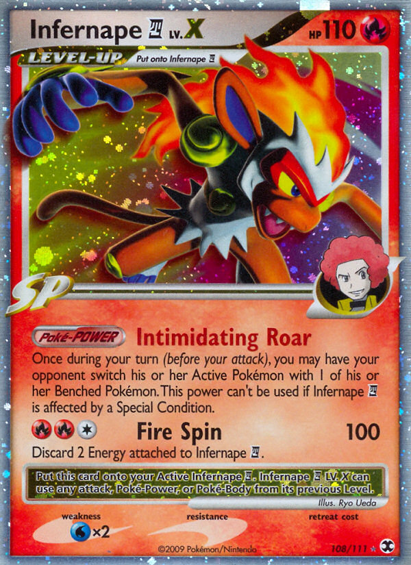 Infernape LV.X (108/111) [Platinum: Rising Rivals] | Good Games Adelaide SA