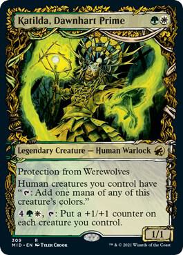 Katilda Dawnhart Prime Showcase 309 (Innistrad: Midnight Hunt)  | Good Games Adelaide SA