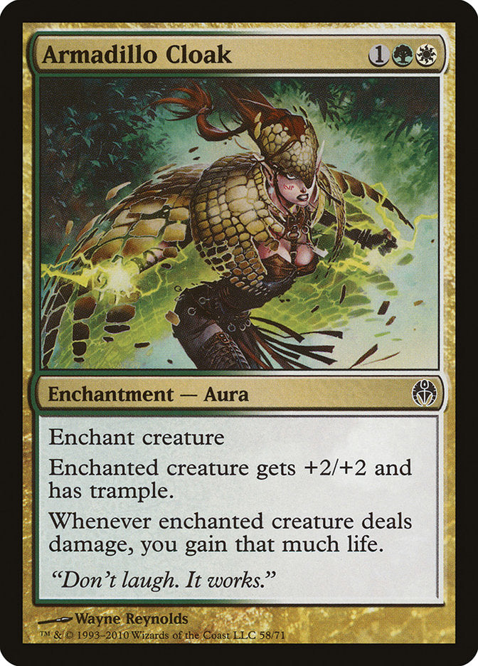 Armadillo Cloak [Duel Decks: Phyrexia vs. the Coalition] | Good Games Adelaide SA
