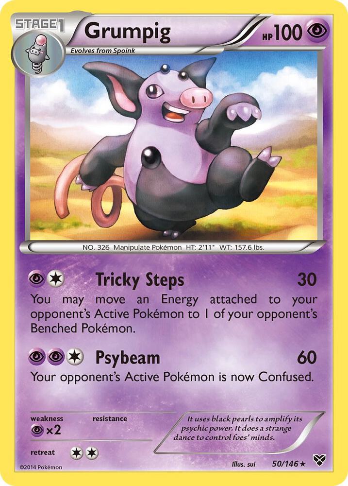 Grumpig 50/146 (XY Base Set)  | Good Games Adelaide SA