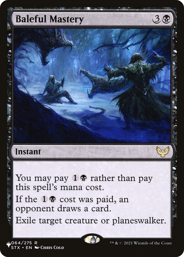 Baleful Mastery [The List] | Good Games Adelaide SA