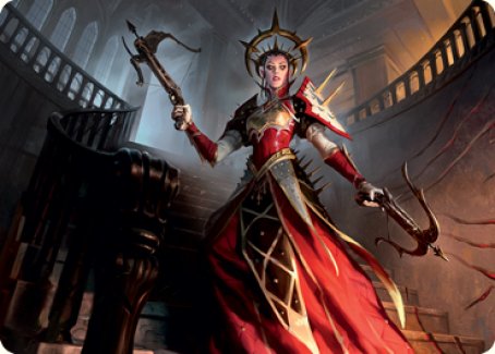 Bloodthirsty Adversary Art Card [Innistrad: Midnight Hunt Art Series] | Good Games Adelaide SA