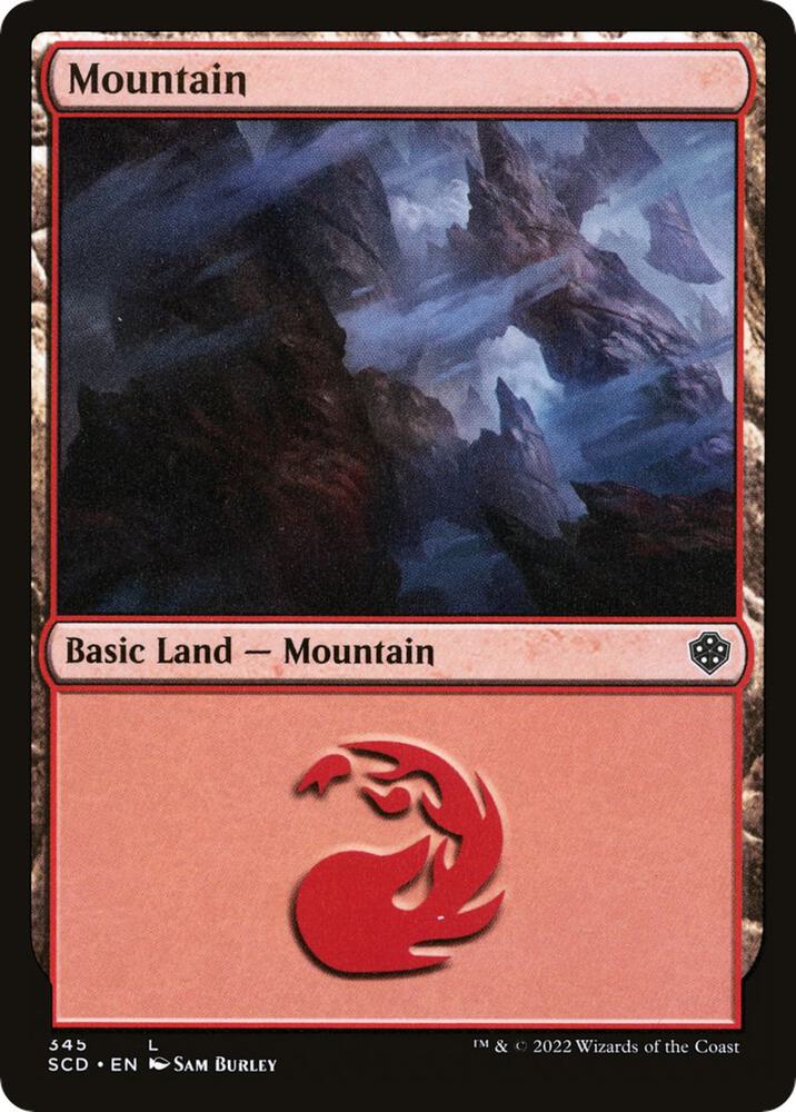 Mountain 345 (Starter Commander Decks)  | Good Games Adelaide SA