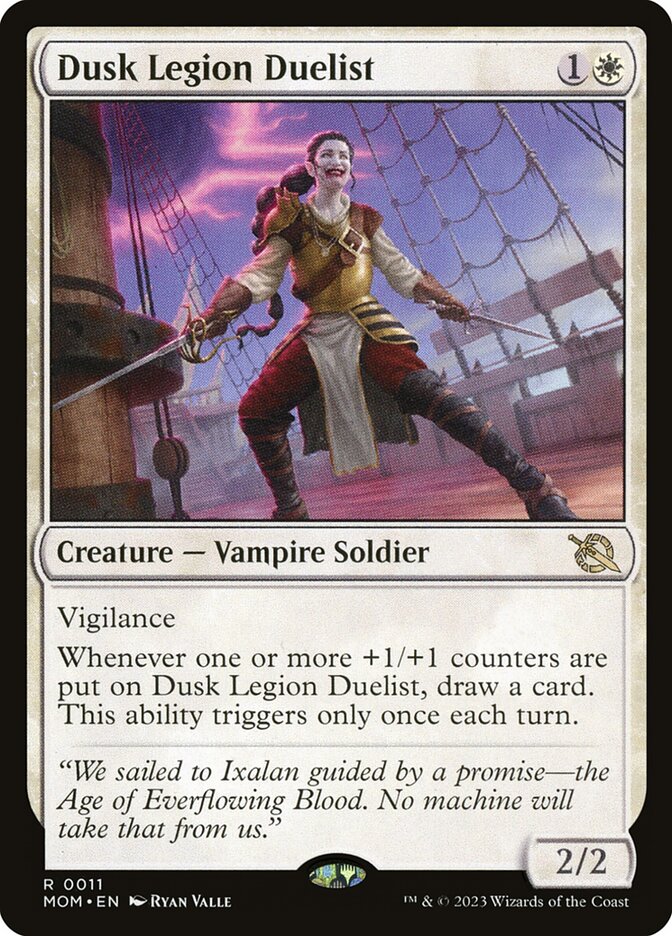 Dusk Legion Duelist 11 (March of the Machine)  - Foil | Good Games Adelaide SA