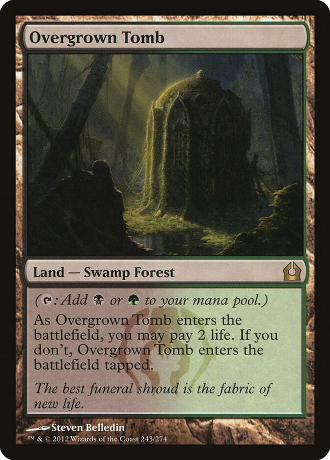 Overgrown Tomb 243 (Return to Ravnica)  - Foil | Good Games Adelaide SA