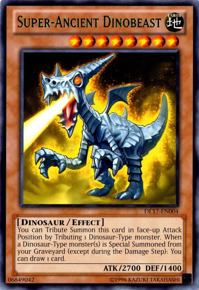 Super-Ancient Dinobeast (Green) [DL17-EN004] Rare | Good Games Adelaide SA
