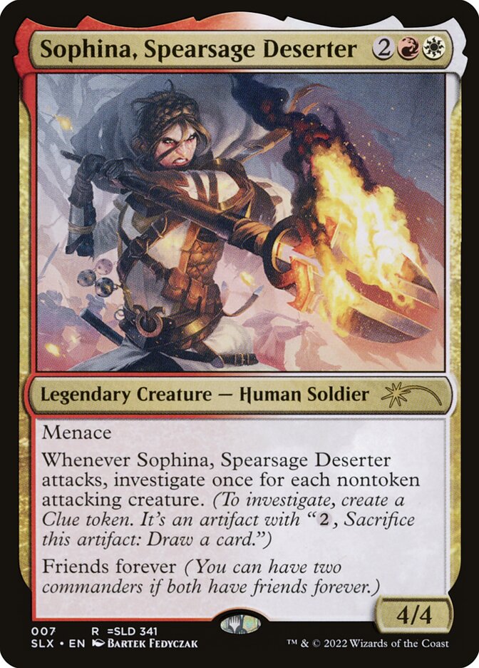 Sophina, Spearsage Deserter 7 (SLX Cards)  | Good Games Adelaide SA