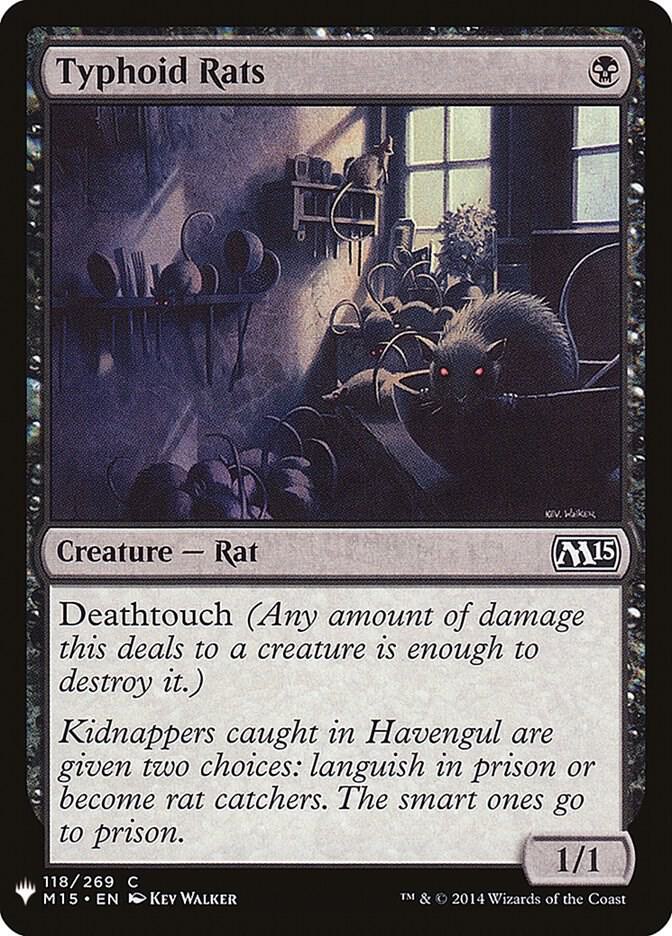Typhoid Rats 118 (The List Reprints)  | Good Games Adelaide SA