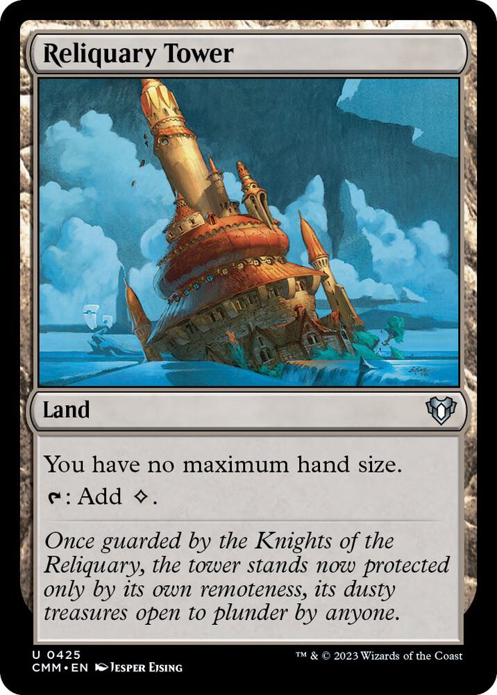 Reliquary Tower 425 (Commander Masters)  - Foil | Good Games Adelaide SA