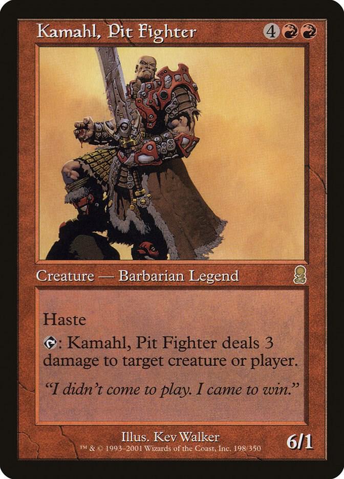 Kamahl, Pit Fighter 198 (Odyssey)  | Good Games Adelaide SA