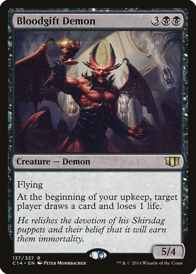 Bloodgift Demon 137 (Commander 2014)  | Good Games Adelaide SA