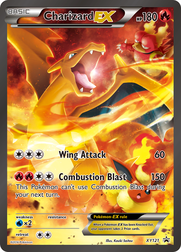 Charizard EX (XY121) [XY: Black Star Promos] | Good Games Adelaide SA