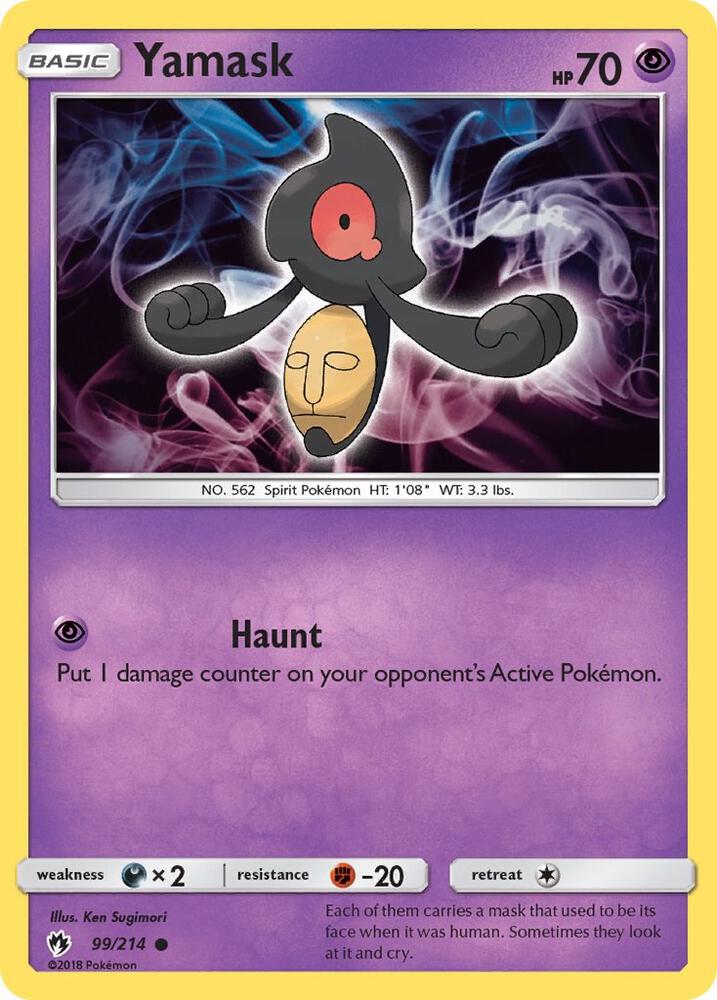 Yamask 99/214 (SM - Lost Thunder)  | Good Games Adelaide SA