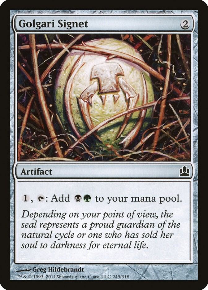 Golgari Signet 249 (Commander)  | Good Games Adelaide SA