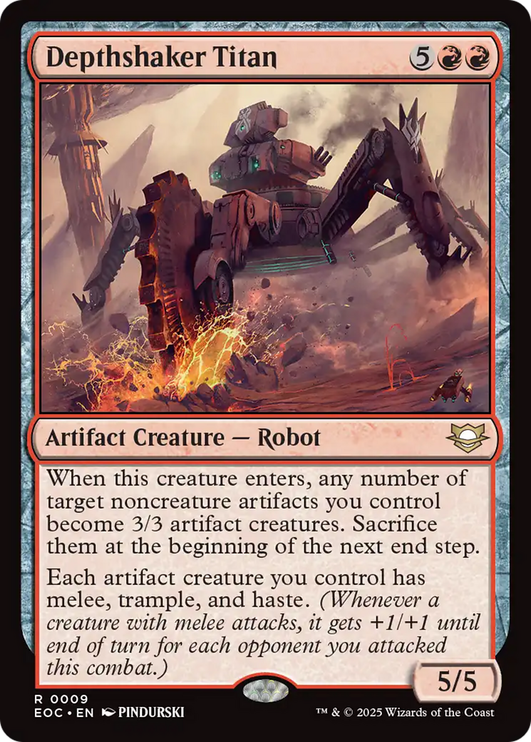 Depthshaker Titan [Edge of Eternities Commander] | Good Games Adelaide SA