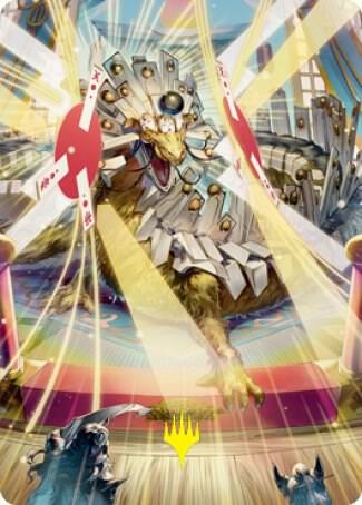 Spirit Sisters Call Art Card Gold Stamped Signature 75 (Art Series: Kamigawa: Neon Dynasty)  | Good Games Adelaide SA