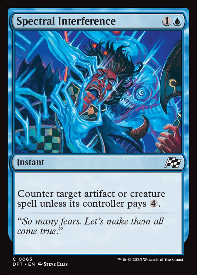 Spectral Interference 63 (Aetherdrift)  - Foil | Good Games Adelaide SA