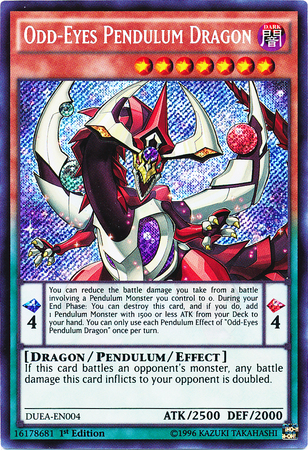 Odd-Eyes Pendulum Dragon [DUEA-EN004] Secret Rare | Good Games Adelaide SA