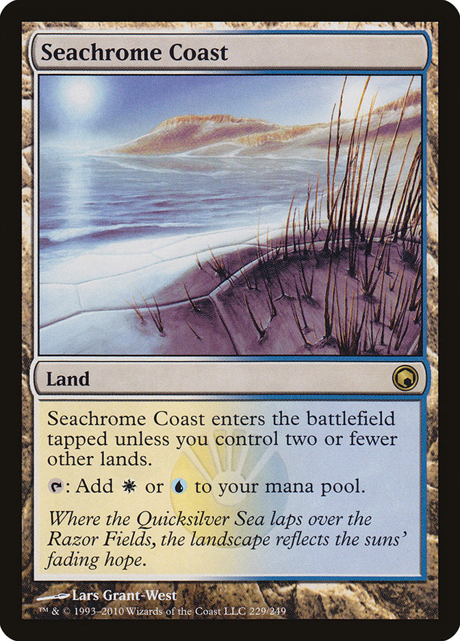 Seachrome Coast [Scars of Mirrodin] | Good Games Adelaide SA