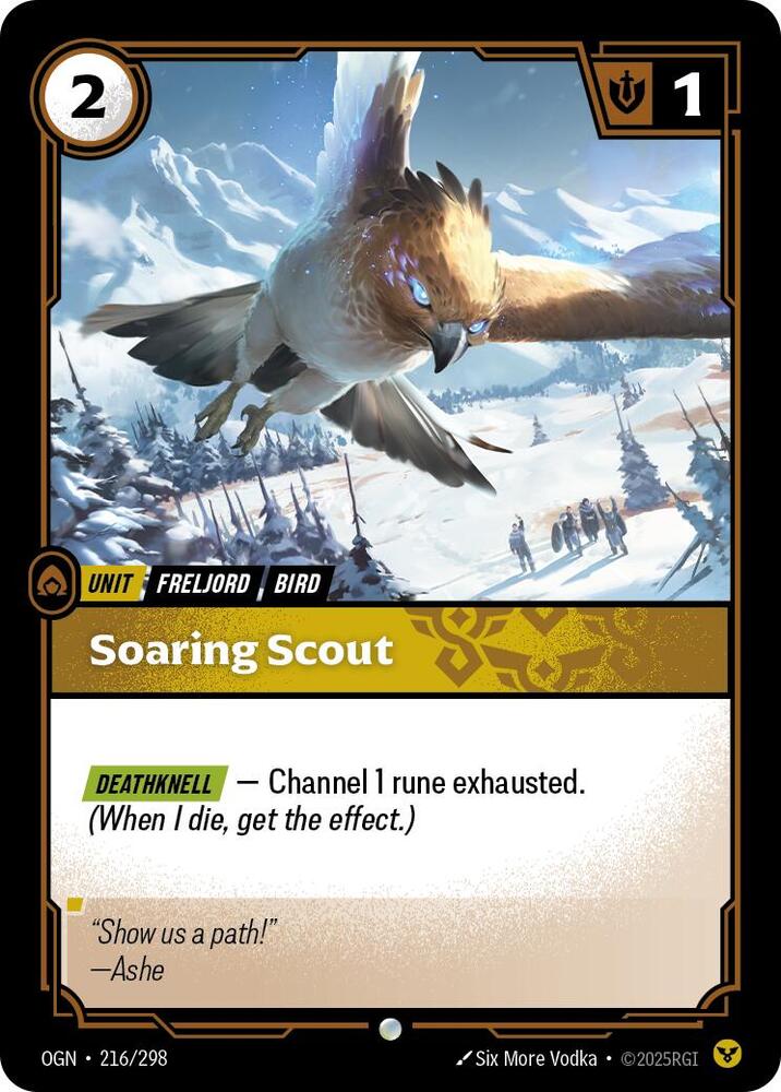 Soaring Scout 216/298 (Origins)  | Good Games Adelaide SA