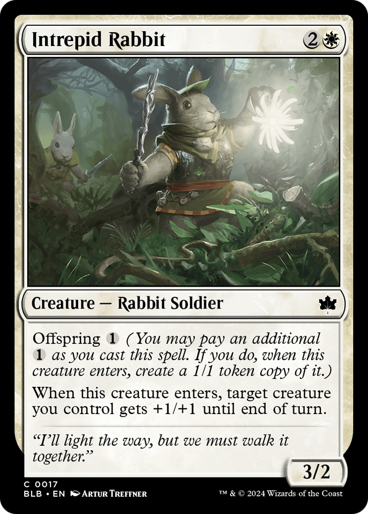 Intrepid Rabbit [Bloomburrow] | Good Games Adelaide SA