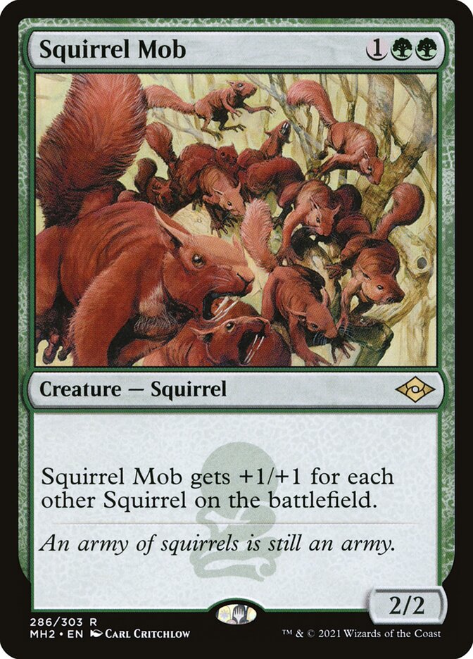 Squirrel Mob 286 (Modern Horizons 2)  | Good Games Adelaide SA