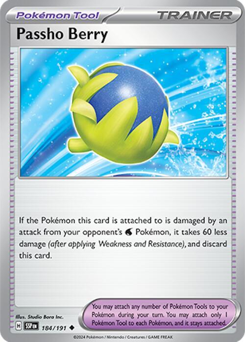 Passho Berry 184/191 (SV08: Surging Sparks)  | Good Games Adelaide SA