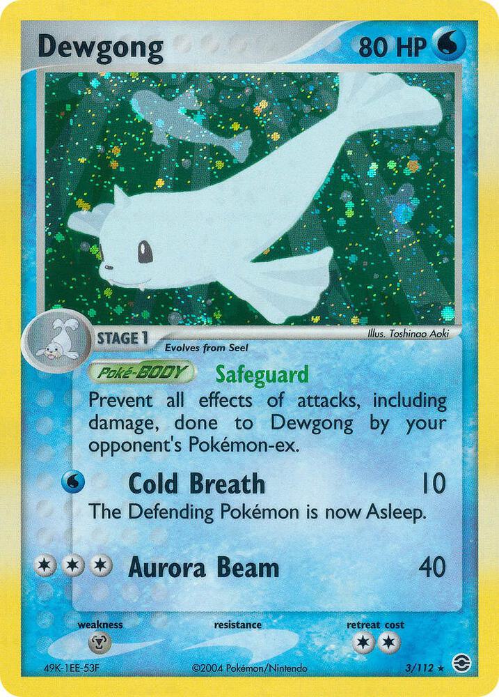 Dewgong 3/112 (FireRed & LeafGreen)  | Good Games Adelaide SA