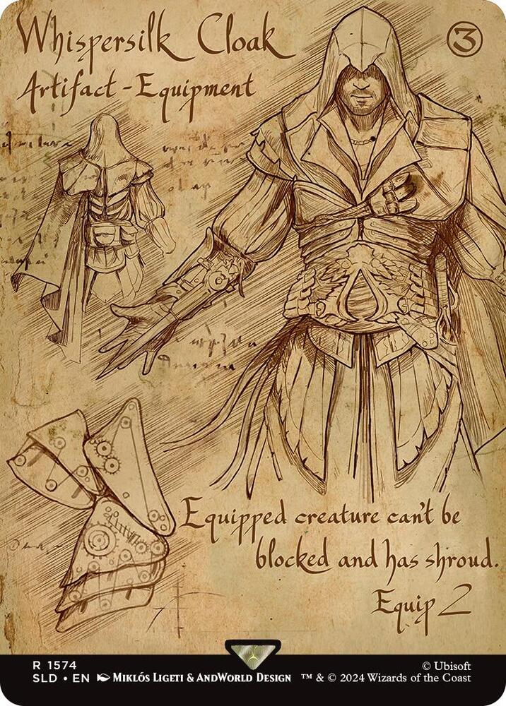 Whispersilk Cloak 1574 (Secret Lair Drop Series)  | Good Games Adelaide SA