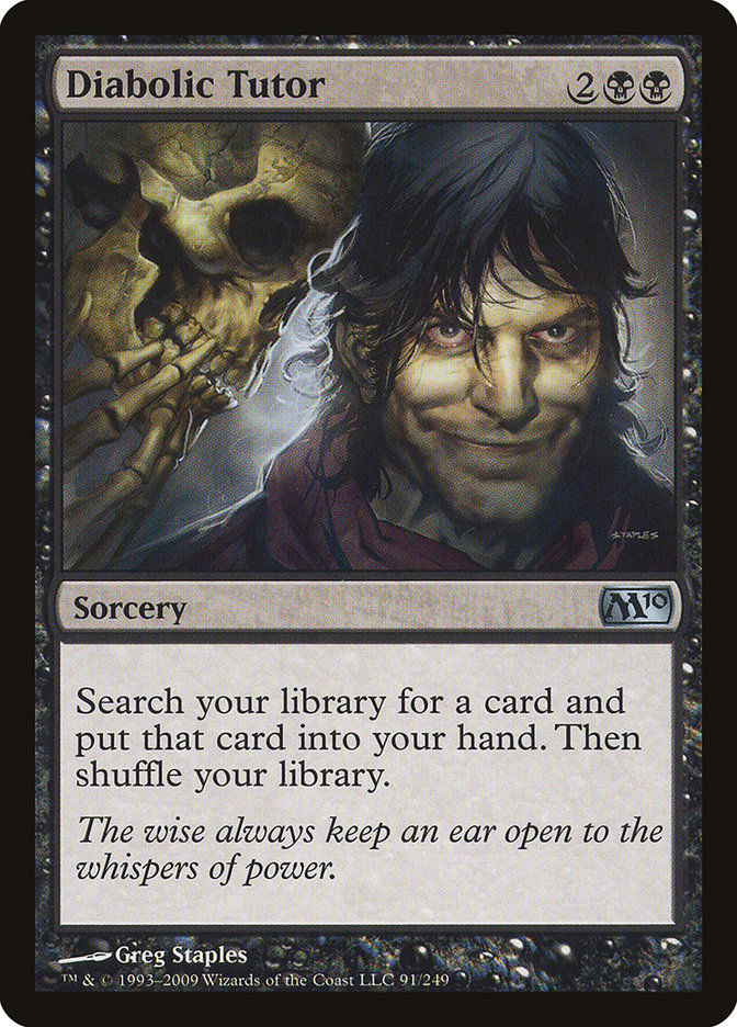 Diabolic Tutor [Magic 2010] | Good Games Adelaide SA