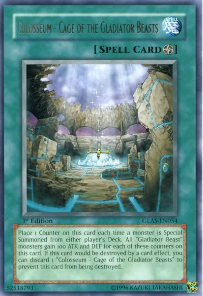 Colosseum - Cage of the Gladiator Beasts [GLAS-EN054] Rare | Good Games Adelaide SA