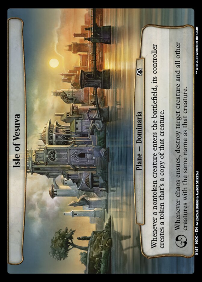 Isle of Vesuva 147 (Planechase: March of the Machine)  | Good Games Adelaide SA