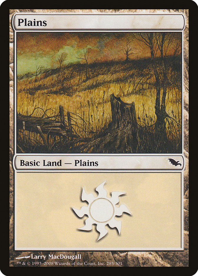 Plains (285) [Shadowmoor] | Good Games Adelaide SA